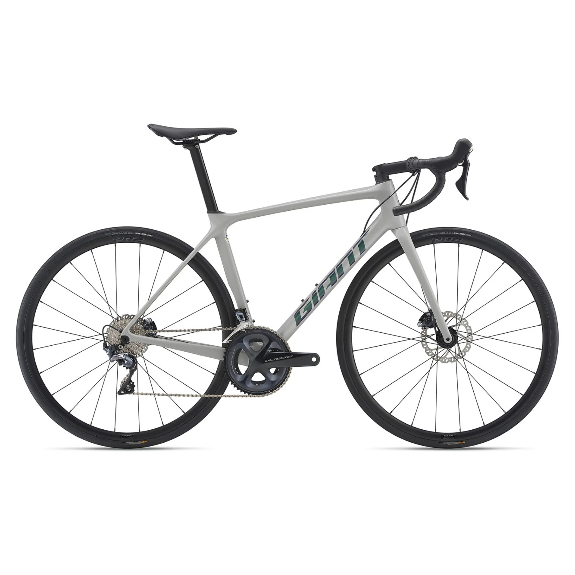 Giant TCR Mens Road Bike 2021 Advanced Disc in Pale Grey