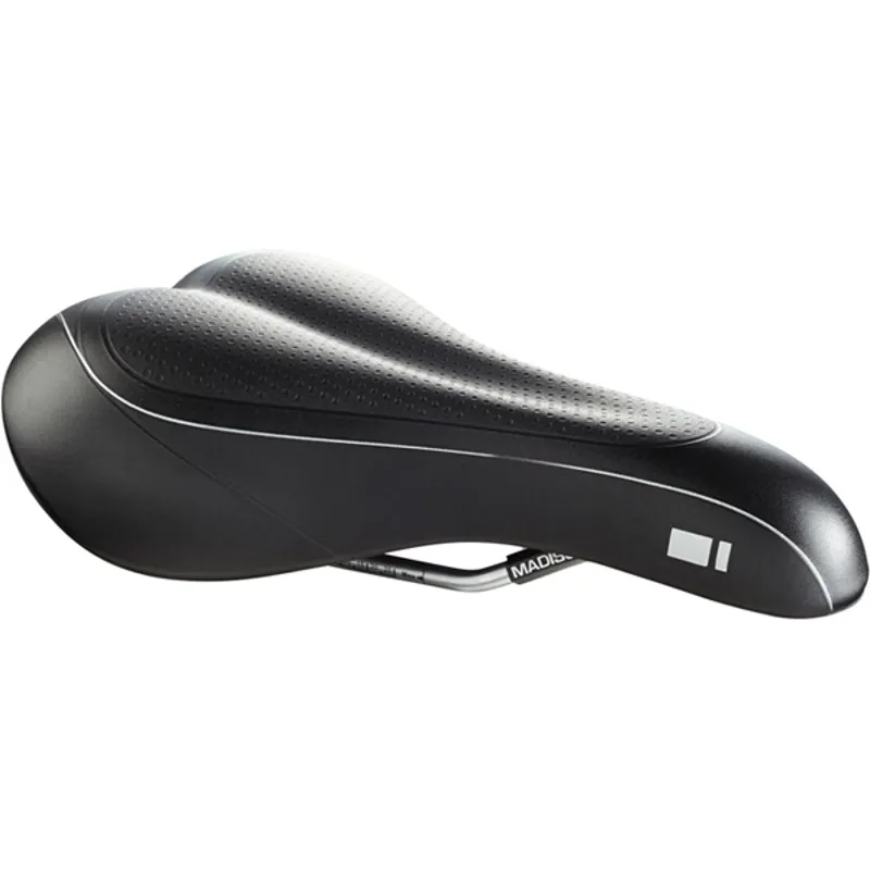 Madison G100 Mens Comfort Bicycle Saddle in Black
