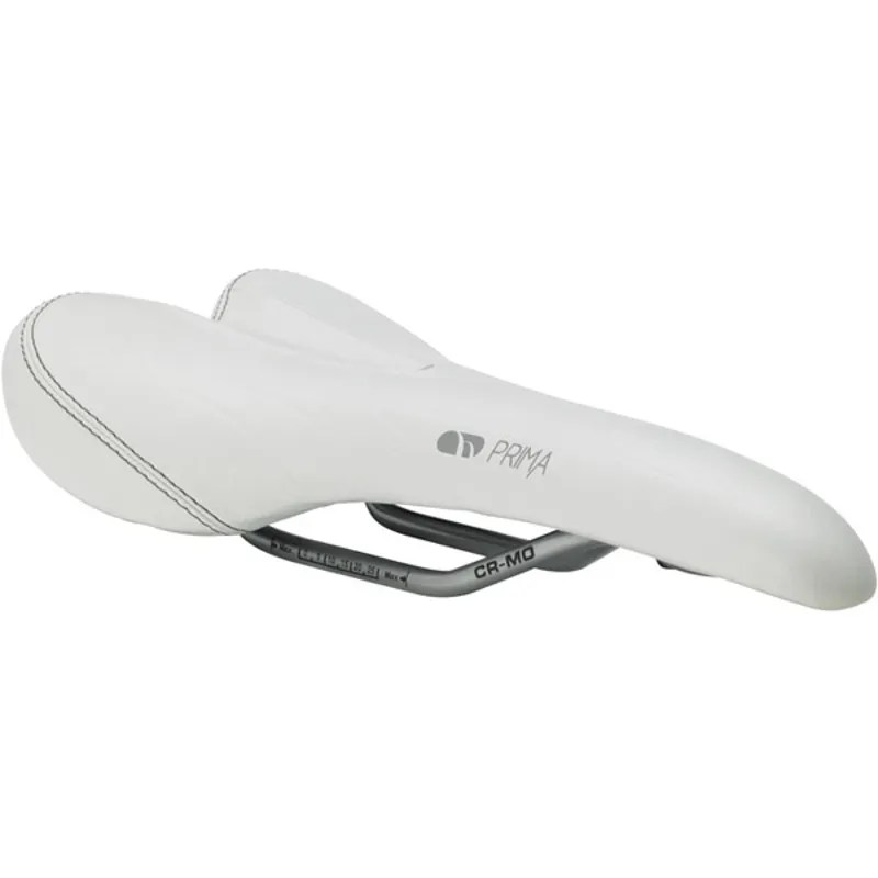 Madison Prima Womens Road Bicycle Saddle in White