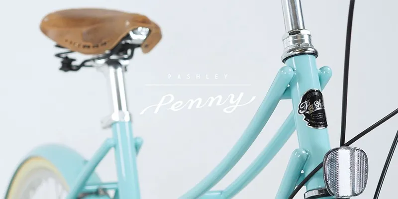 Pashley Penny Ladies Hybrid Bike 2022 in Duck Egg Blue-1