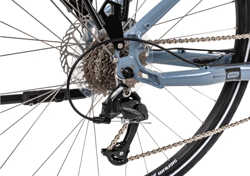 Forme Peak Trail 2E Electric Hybrid Bike 2023 in Blue/Black-4