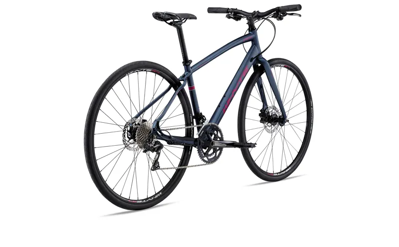 Whyte Pimlico Compact Womens Hybrid Bike 2020 in Matt Midnight-1
