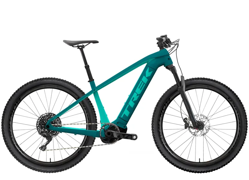 Trek Powerfly 5 Womens Electric Hardtail Mountain Bike 2020 in Teal