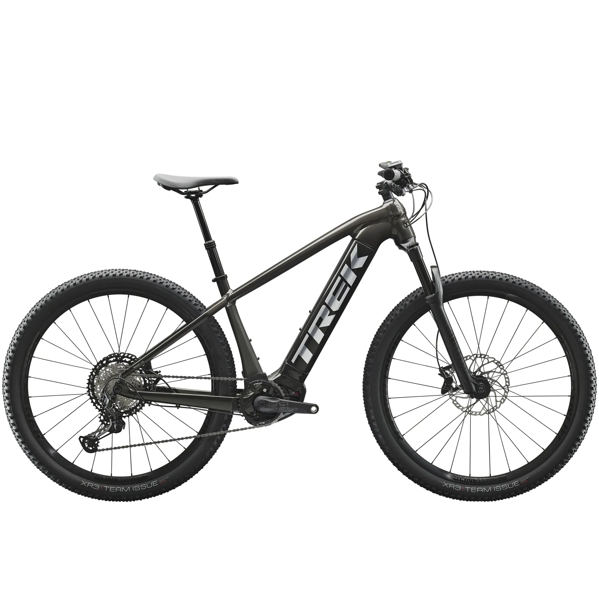 Trek Powerfly Electric Hardtail Mountain Bike 2020 in Black/Grey