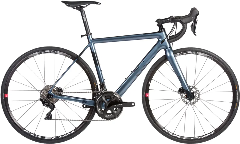 Orro Pyro Evo 105 Hydro Disc Carbon Road Bike 2020 in Blue Size
