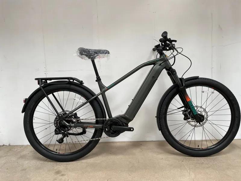 Ex Display Whyte e-506 v1 Electric Mountain Bike Medium 2022 in Matt Moss