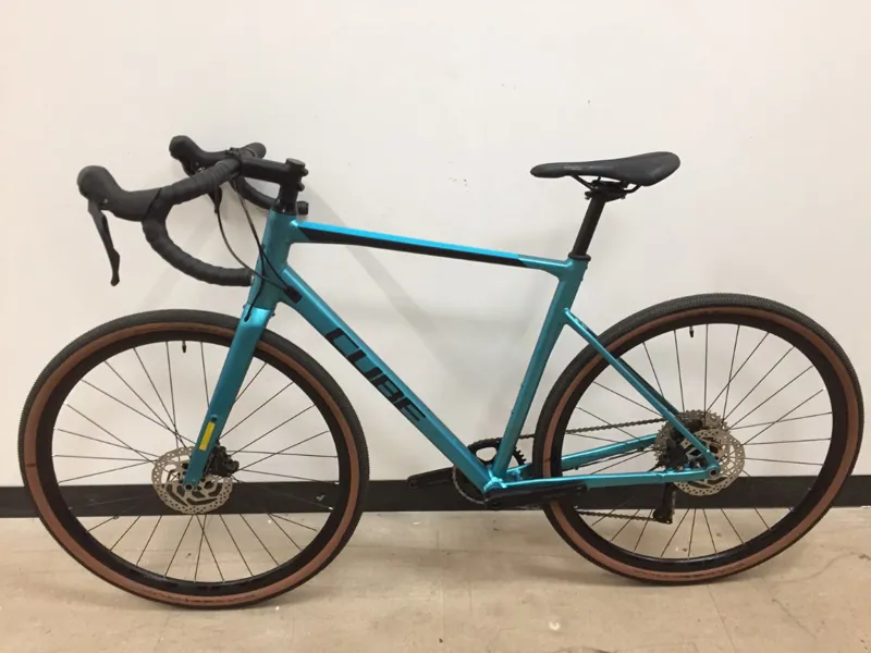 EX-Demo Cube Nuroad EX 58cm Gravel Bike 2022 in Blue-1