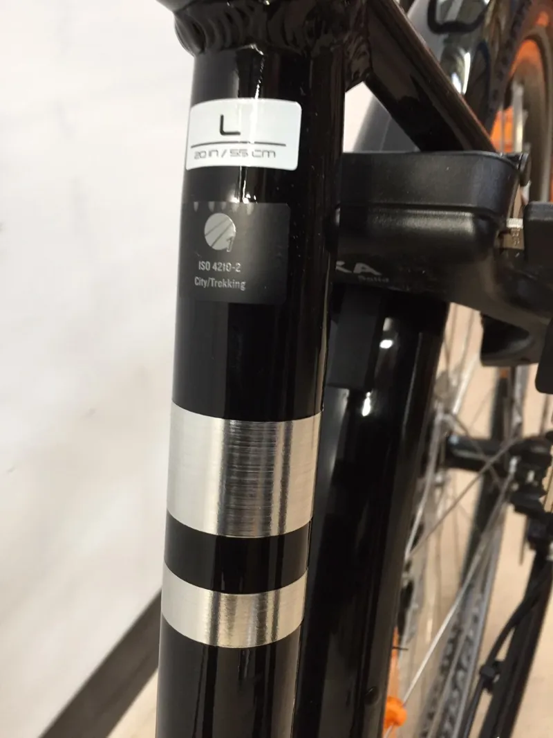 EX-DISPLAY Trek Verve 1 EQ Hybrid Bike Large 2022 in Black -1