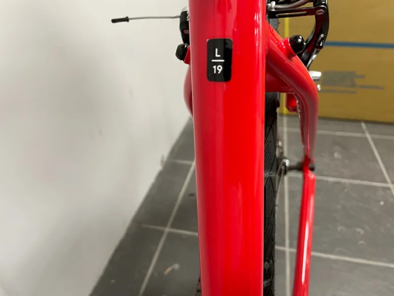 EX-DISPLAY Ridgeback Motion Hybrid Bike Large 2022 in Red -2