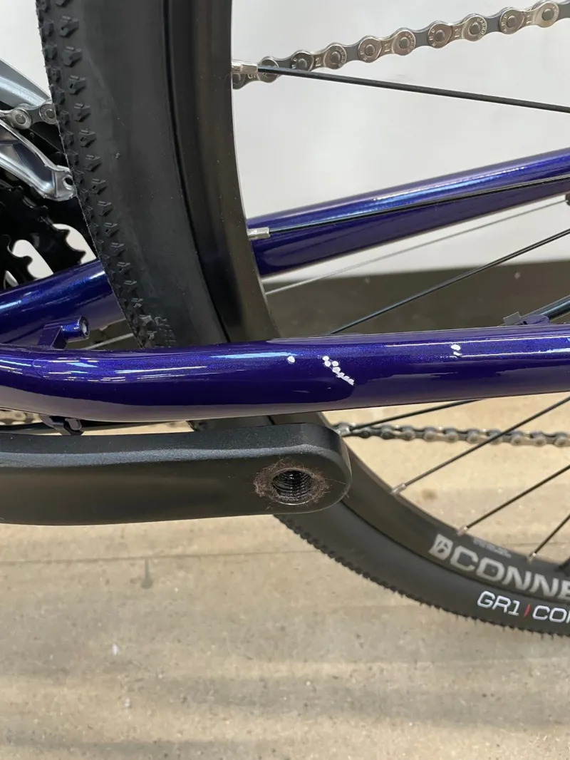 EX-DISPLAY Trek Dual Sport 2 Womens Hybrid Bike Large 2021 in Purple Abyss-2