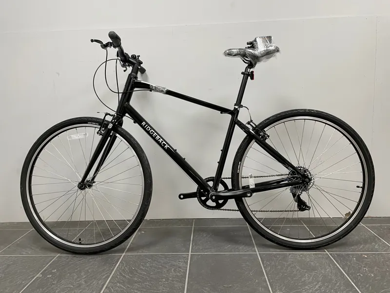 EX-DISPLAY Ridgeback Comet Hybrid Bike Large 2022 in Black-1