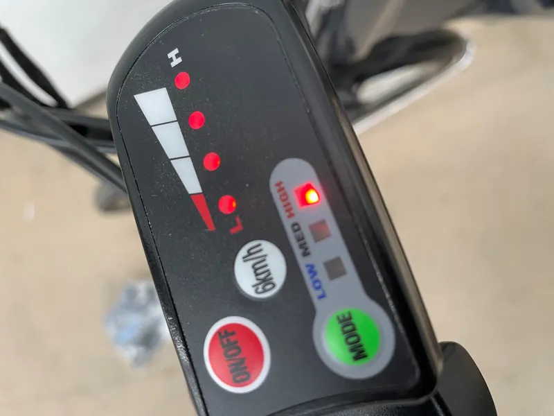 EX-DISPLAY Dawes Mojav-E Unisex Electric Hybrid Bike in Grey-3