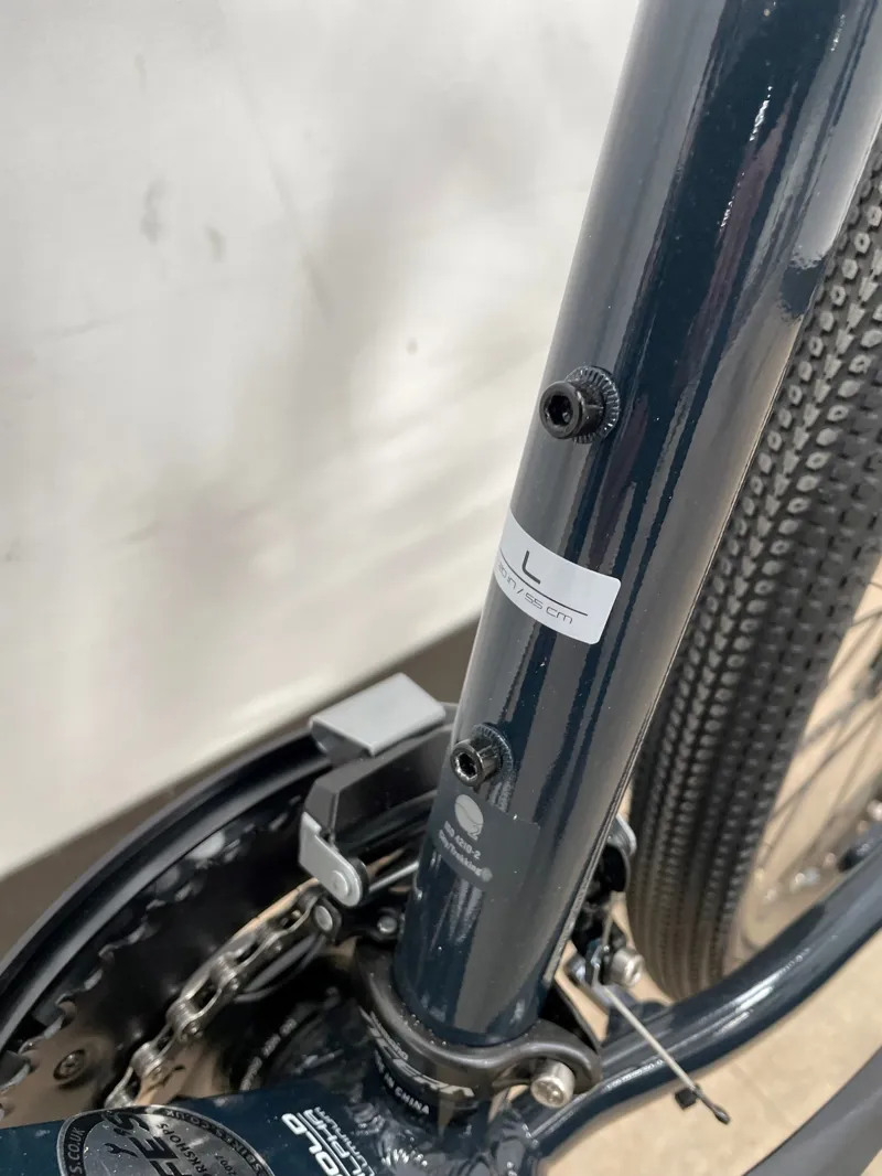 EX-DISPLAY Trek Dual Sport 3 Womens Hybrid Bike Large 2021 in Nautical Navy-3