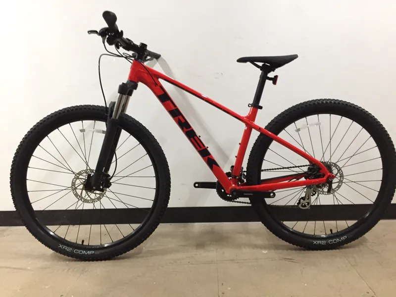 EX DISPLAY Trek Marlin 6 Hardtail Mountain Bike Medium 2021 in Radioactive Red-1