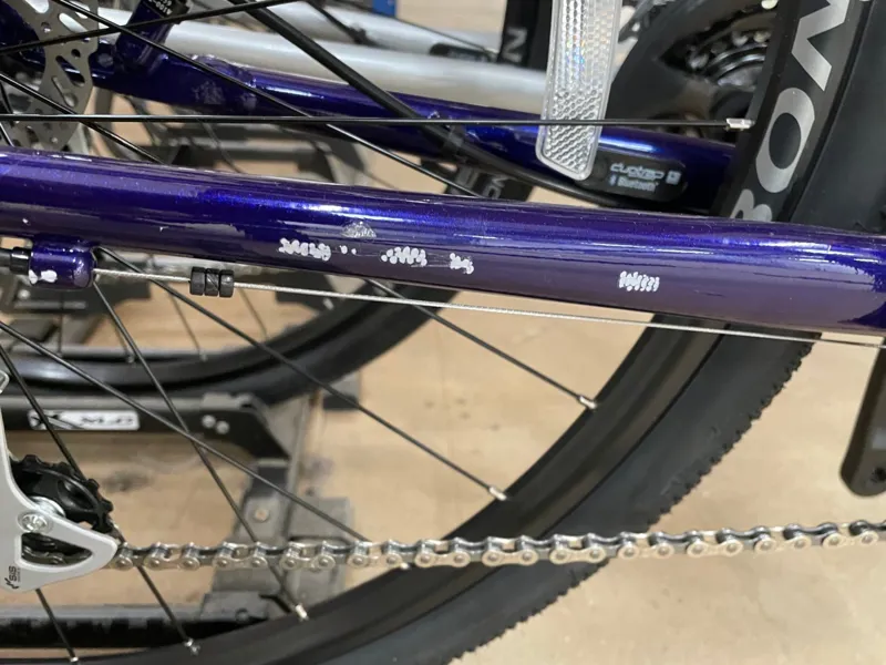 EX-DISPLAY Trek Dual Sport 2 Womens Hybrid Bike Large 2021 in Purple Abyss-4