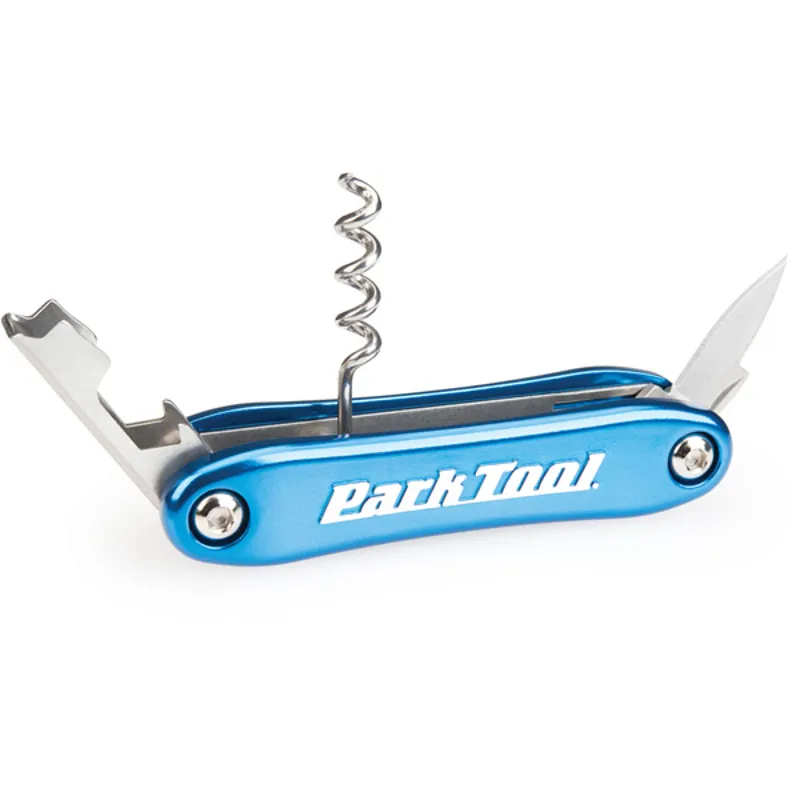 Park Tool BO-4 Corkscrew Bottle Opener in Blue