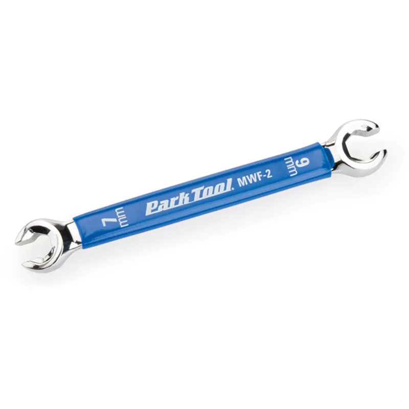 Park Tool MWF-2 Metric Flare Wrench 7mm and 9mm in Blue