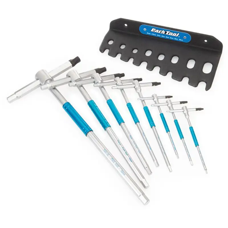 Balfes Bikes Park Tool THH-1 Slide T-Handle Hex Set in Silver | Free postage over £30, £10 off first order, price match & 0% finance.