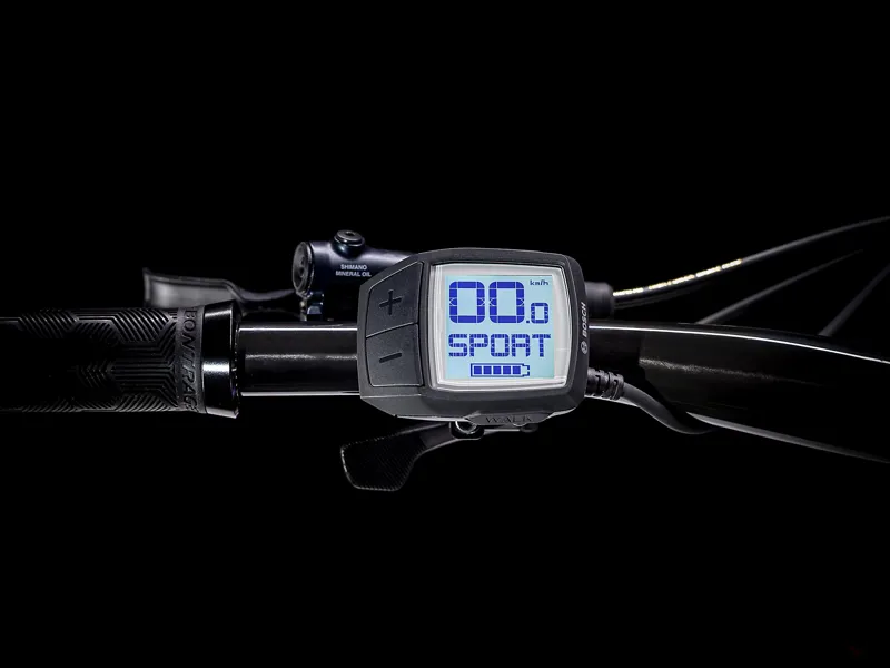 Trek Rail 9.8 Electric Full Suspension Mountain Bike 2021 in Purple-5