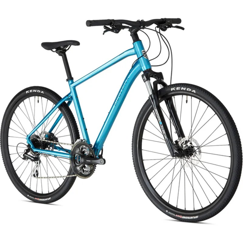 Ridgeback Storm Mens Hybrid Bike 2020 in Blue-1