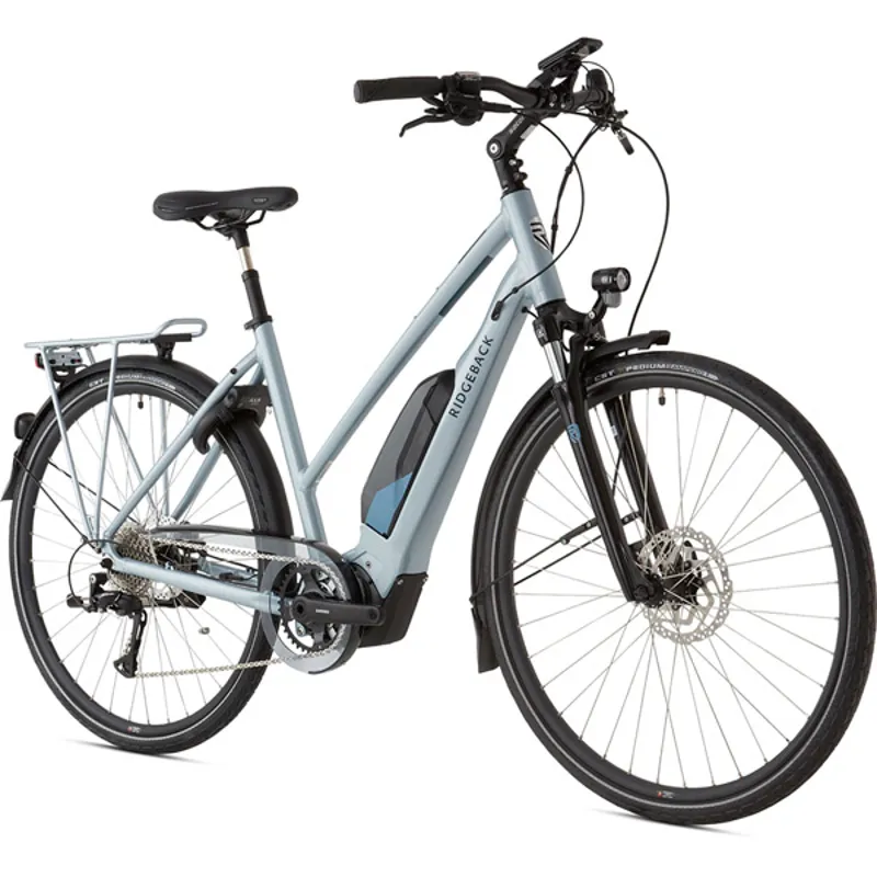 Ridgeback Cyclone Unisex Electric Hybrid Bike 2020 in Blue-1