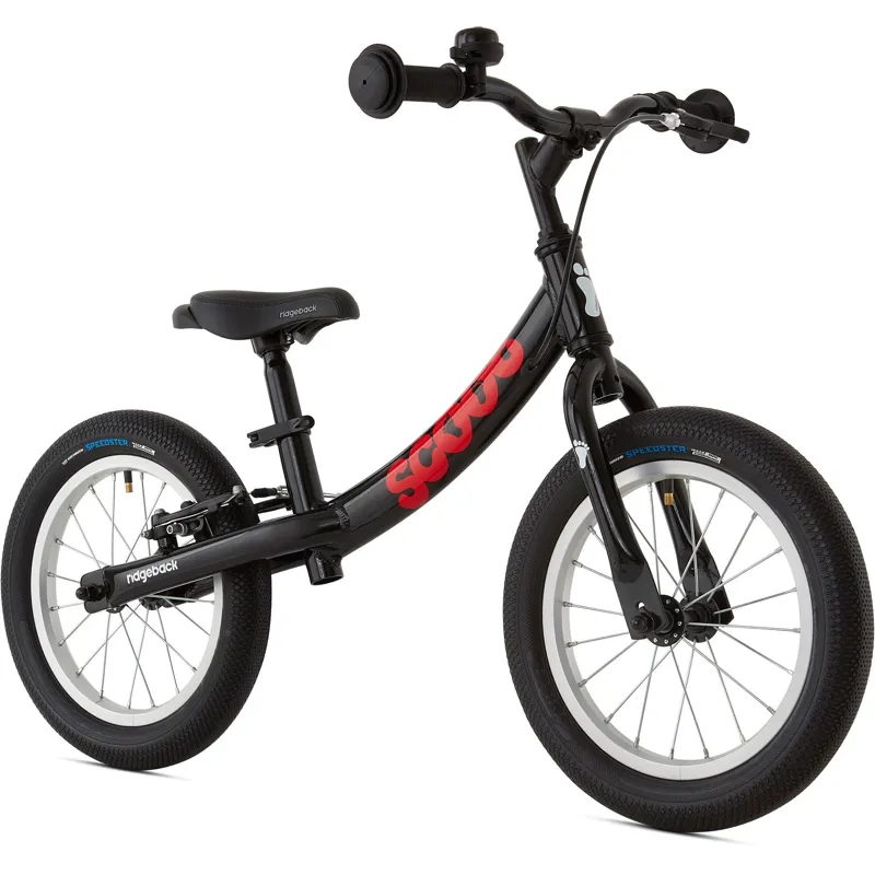 Ridgeback Scoot Kids Balance Bike XL In Black-1