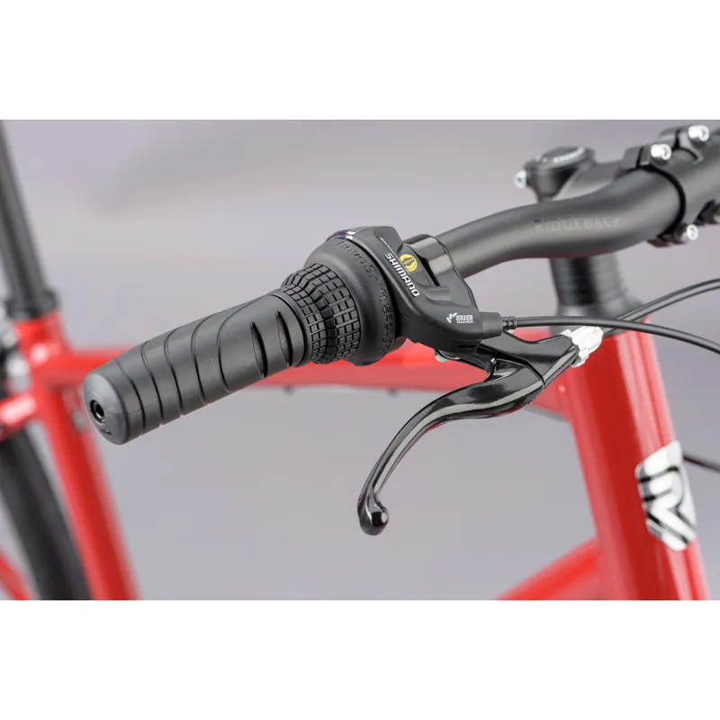 Ridgeback Comet Mens Hybrid Bike 2021 in Red-2