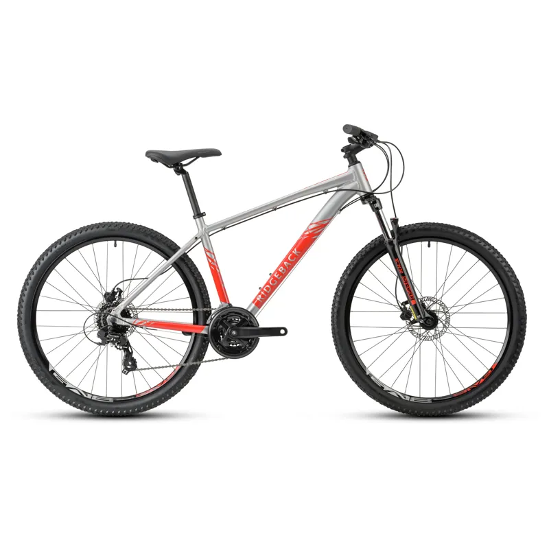 Ridgeback Terrain 4 Hardtail Mountain Bike 2022 in Silver