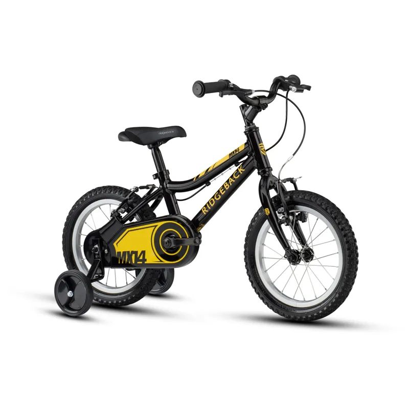 Ridgeback MX14 Unisex Kids Bike 14 Inch In Black-1