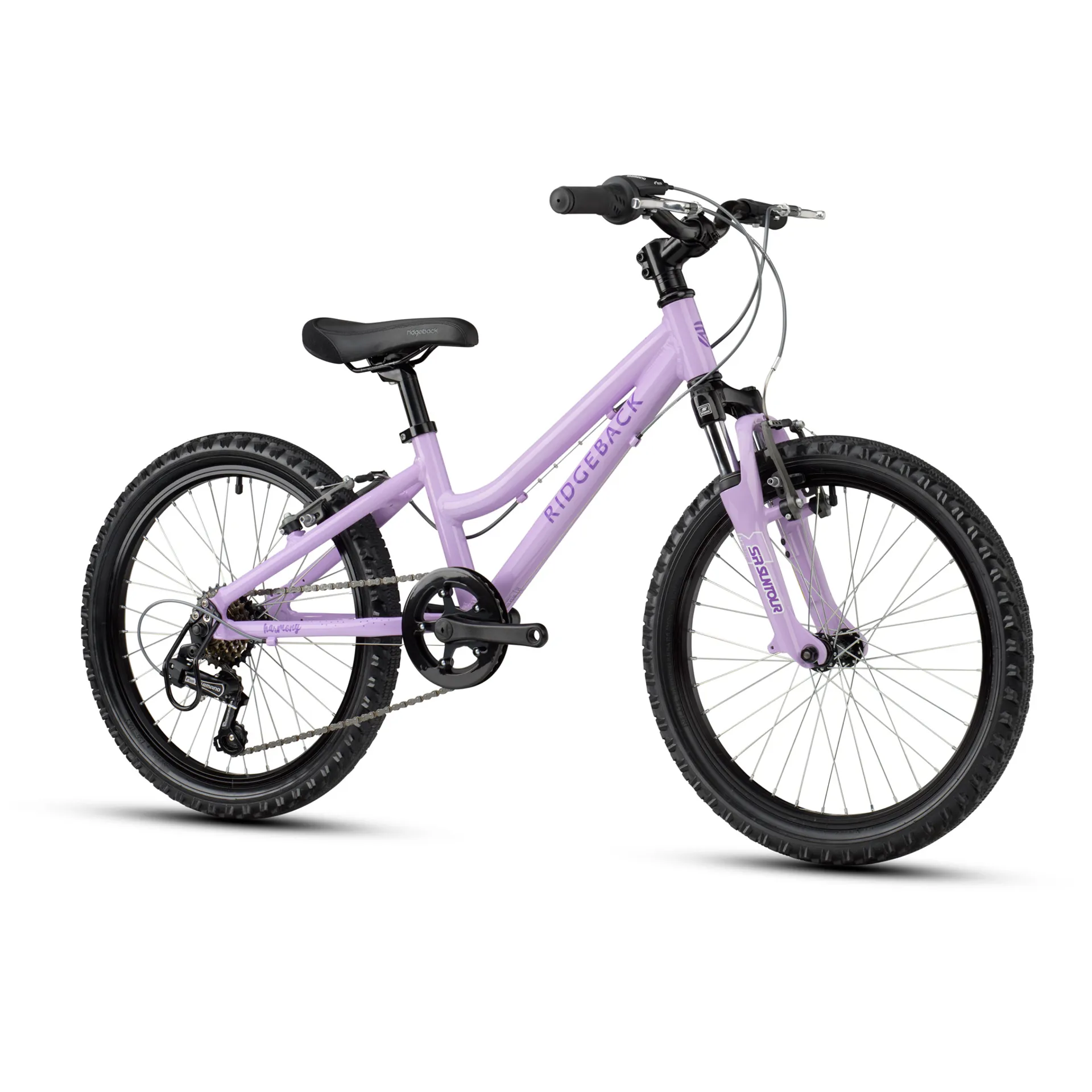 Ridgeback Harmony Unisex Kids Bike 20 Inch Wheel 2022 In Lilac