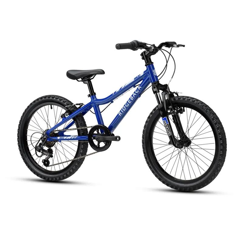 Ridgeback MX20 Unisex Kids Bike 20 Inch Wheel 2022 In Blue-1