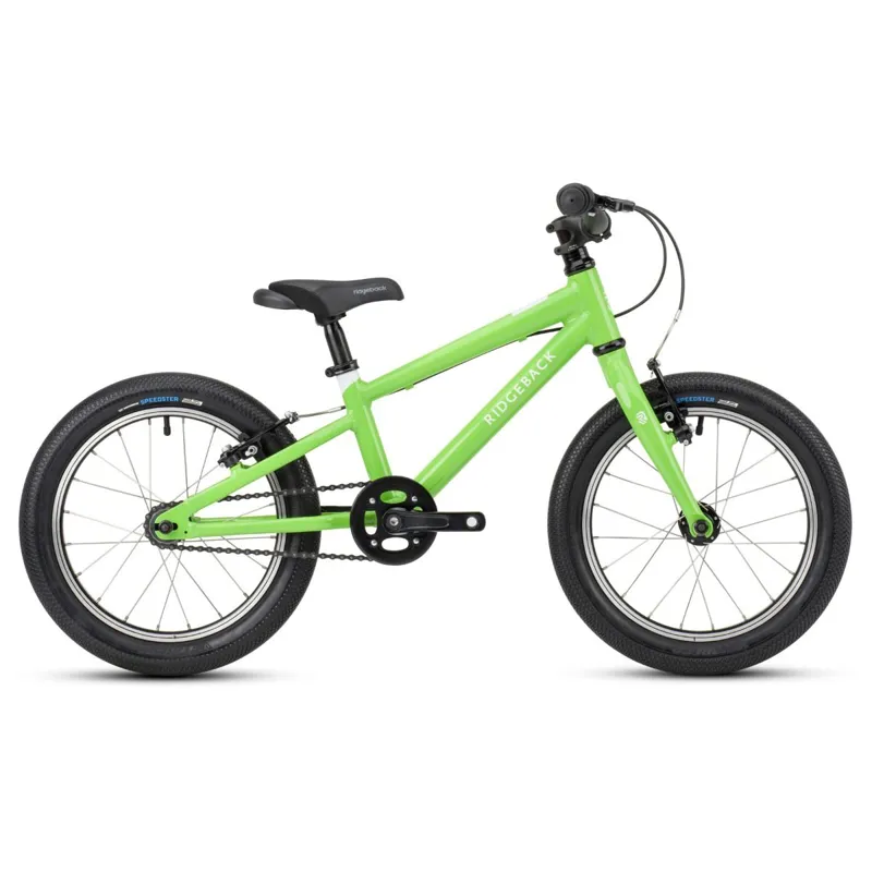 Ridgeback Dimension 16 Inch Wheel Kids Bike 2022 in Green