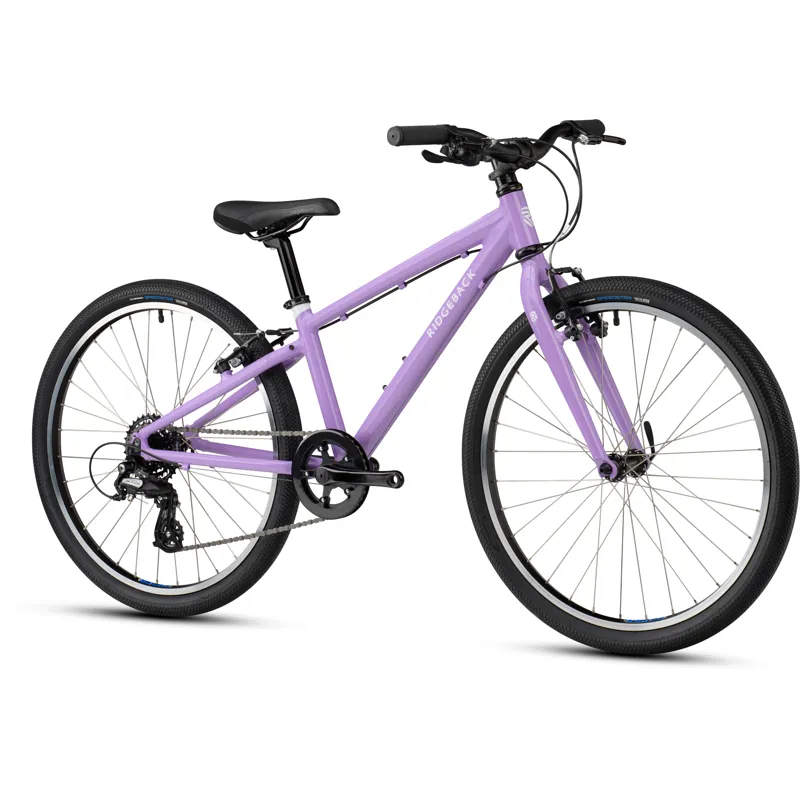 Ridgeback Dimension 24 Unisex Kids Bike 24 Inch Wheel 2022 in Lilac-1