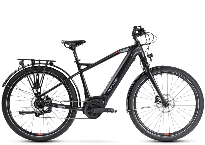 Forme Repton Pro E Electric Hybrid Bike 2022 in Black Grey