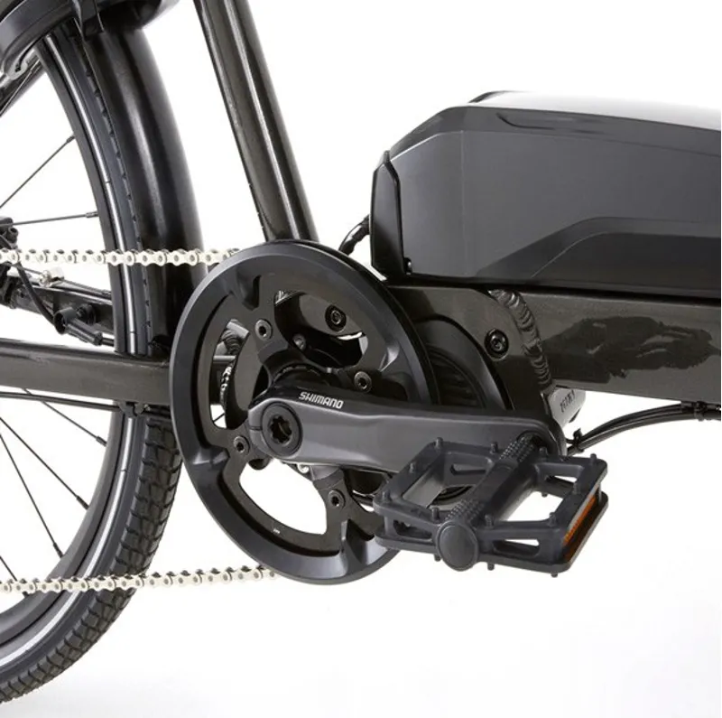 Ridgeback E-Cargo Electric Cargo Bike 2021 in Black-3