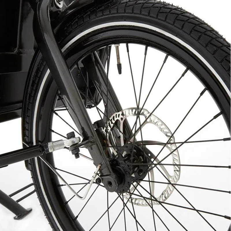 Ridgeback E-Cargo Electric Cargo Bike 2021 in Black-4