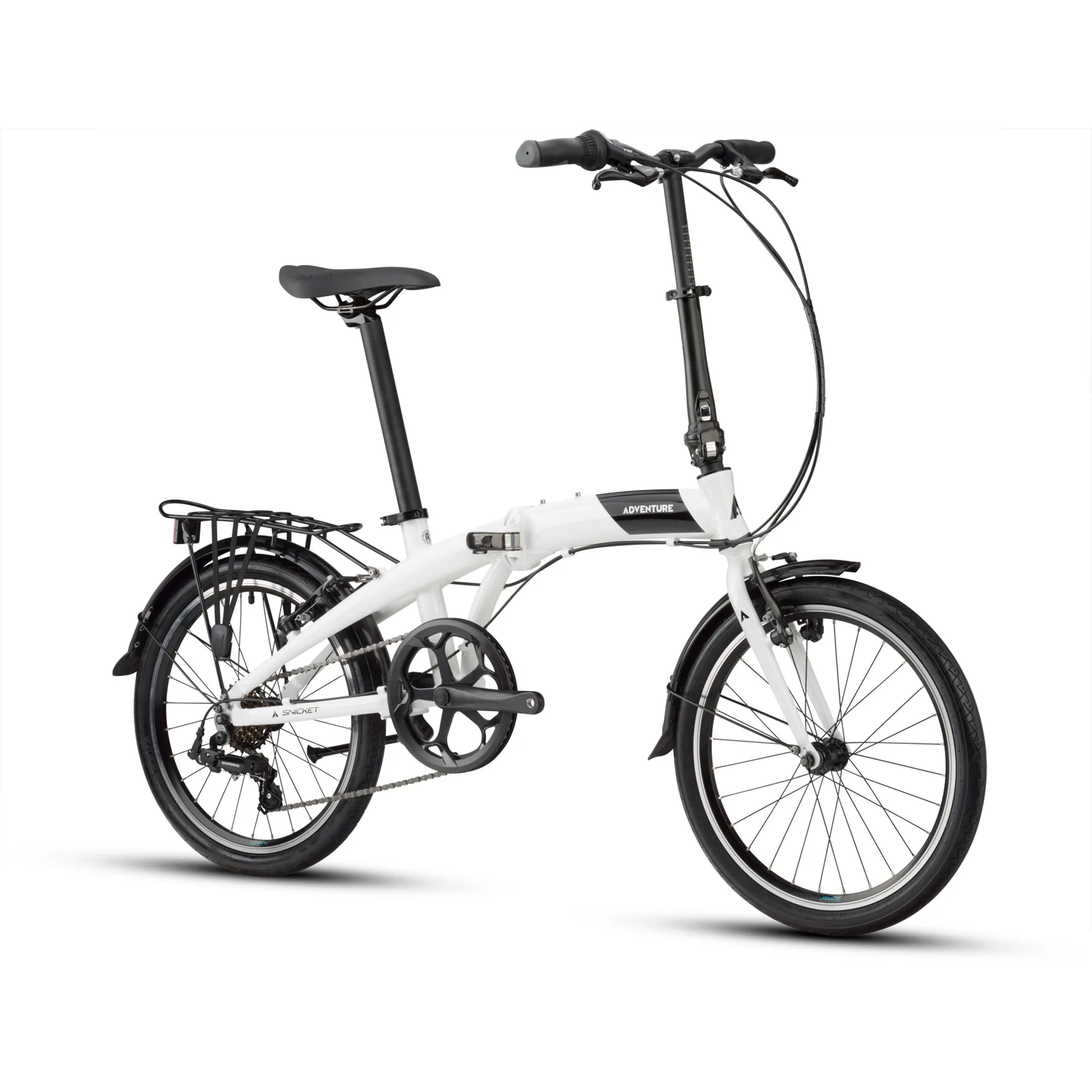 2021 Adventure Snicket City Commute Urban Folding Bike in White