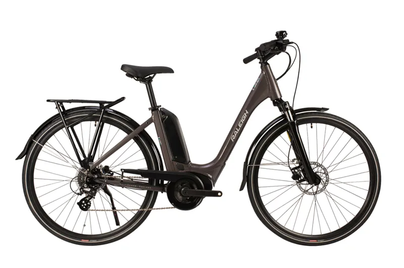 Raleigh Motus Low Step Electric Bike 2022 in Grey
