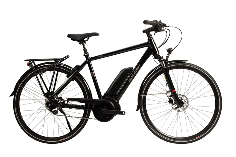 Raleigh Motus Grand Tour Hub Gear Electric Hybrid Bike 2022 in Gloss Black