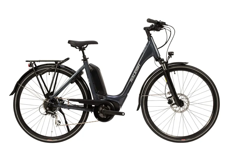 Raleigh Motus Tour Low Step Electric Bike 2022 in Grey