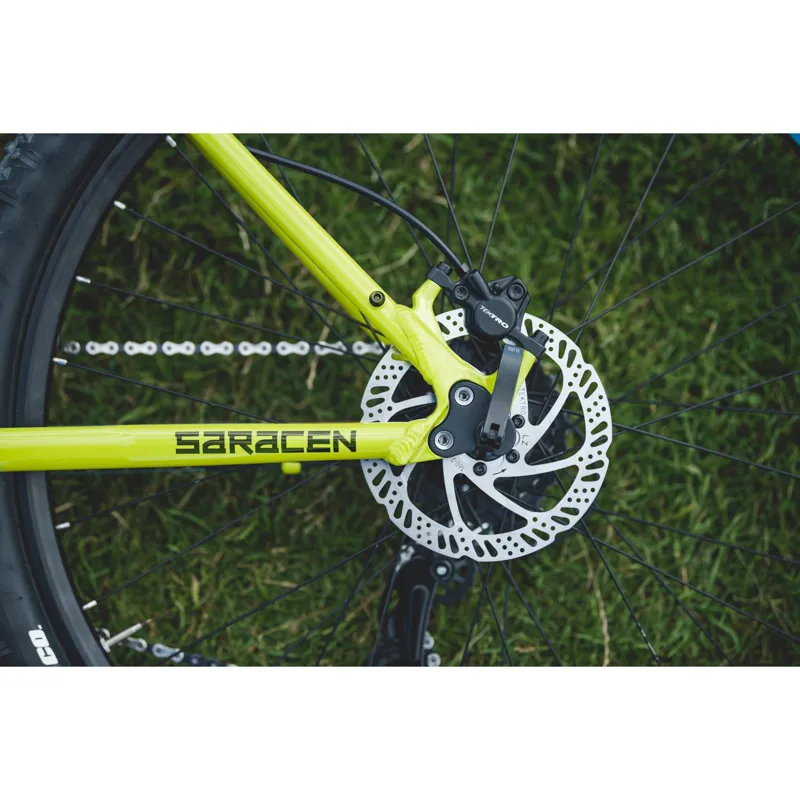 Saracen Mantra Mens Hardtail Mountain Bike 2020 in Lime Green-2