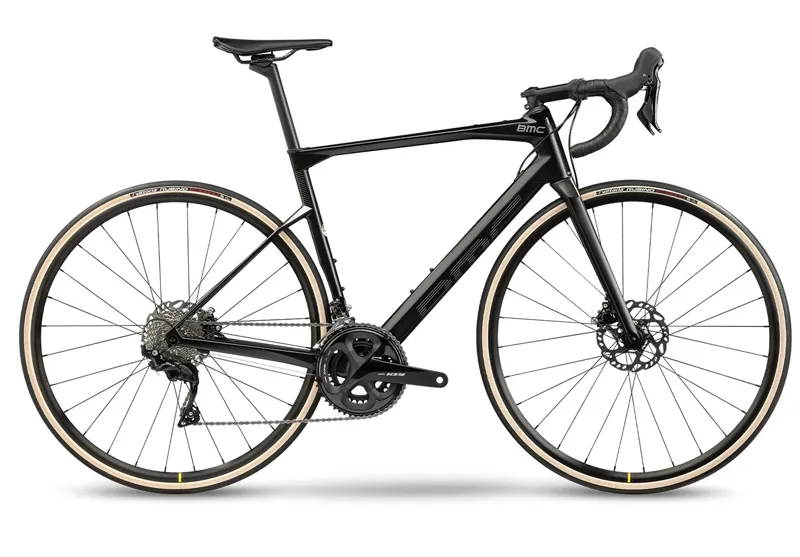 BMC Roadmachine Four Disc Carbon Road Bike 2021 in Black