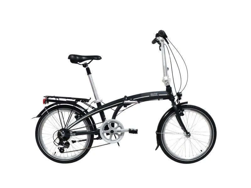 Freespirit Ruck Equipped Unisex Folding Bike in Black