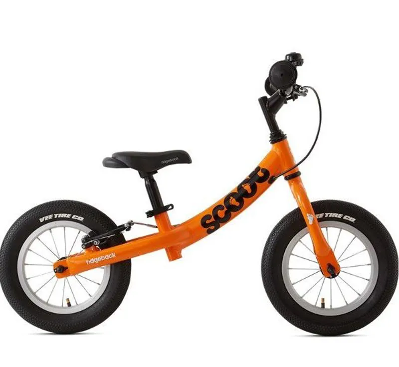 Ridgeback Scoot Kids Balance Bike in Orange