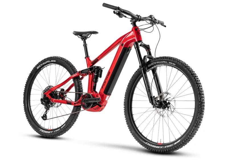 Forme Shottle 1E Electric Mountain Bike 2023 in Red/Black-1