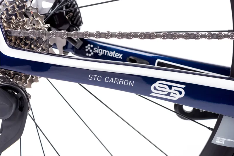 Orro Venturi STC 105 Di2 R800DB Road Bike 2023 in Blue Silver Gloss-5