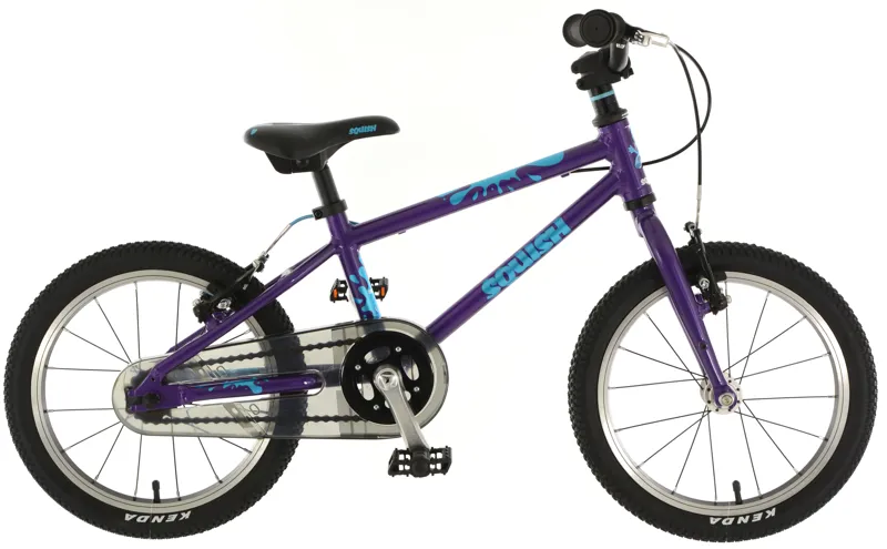 Squish 16 inch Unisex Hybrid Kids Bike 2022 in Purple
