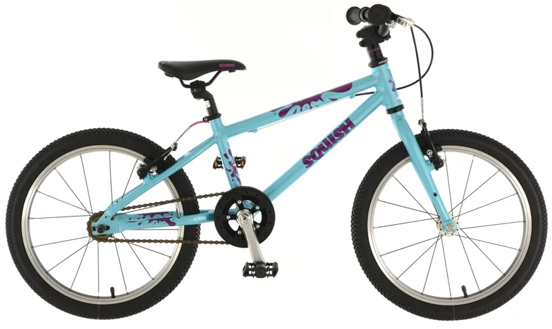 Squish 18 inch Unisex Hybrid Kids Bike 2022 in Aqua