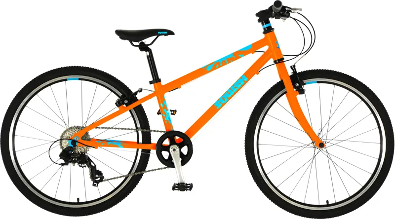 Squish 24 inch Unisex Hybrid Kids Bike 2022 in Orange