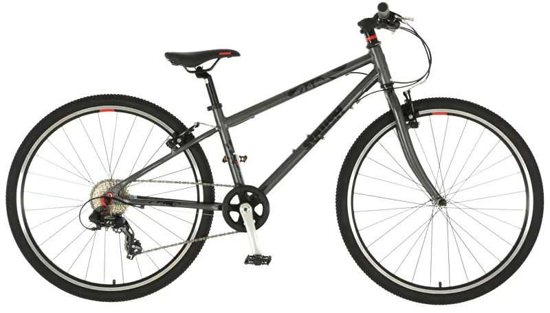 Squish 15/26 inch Unisex Hybrid Kids Bike 2022 in Dark Grey